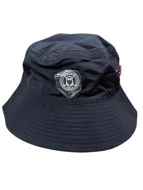 Ghost Golf Black Reversible Bucket Hat with Logo Patch New without Tags